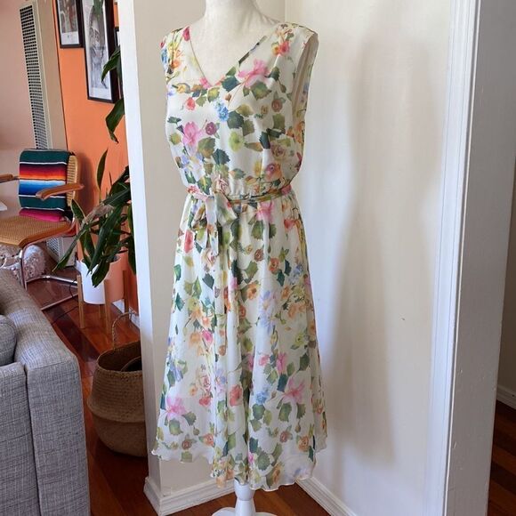 Casa Wanda Floral Summer Dress Size Medium - Picture 4 of 10